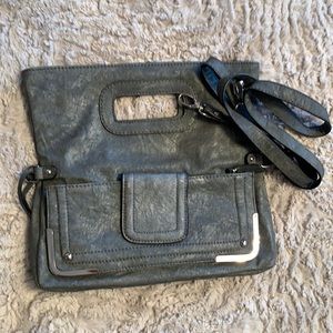 New Nine West foldable clutch